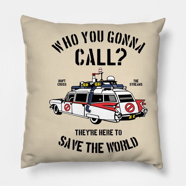 Ghostbusters Pillow by OniSide