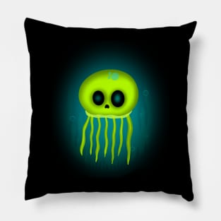 Skull Jellyfish Pillow