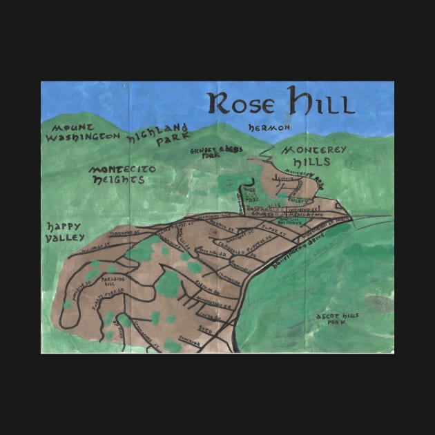 Rose Hill by PendersleighAndSonsCartography