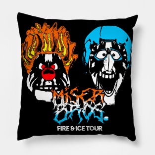 Fire Metal and Ice Pillow