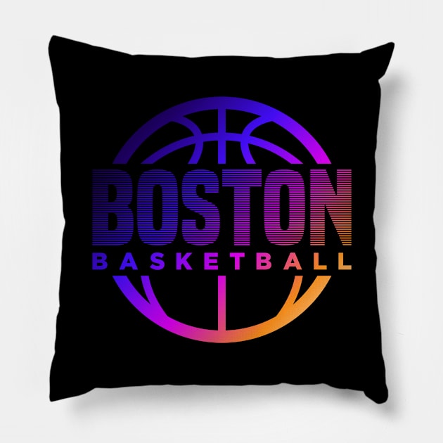 Boston Basketball Pillow by HooPet