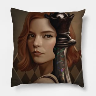 The Queen’s Gambit FanArt Pillow