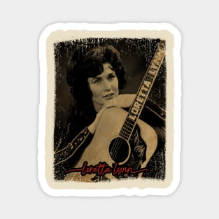 80s Classic Loretta Lynn Magnet