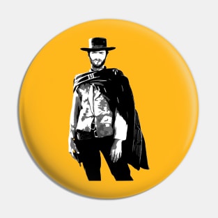 inshade art cowboy Pin