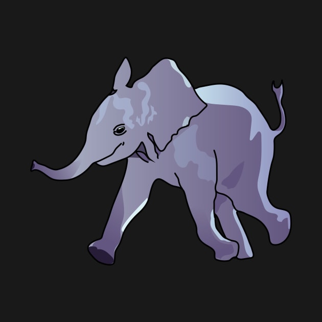 Baby Elephant by ThinkingSimple