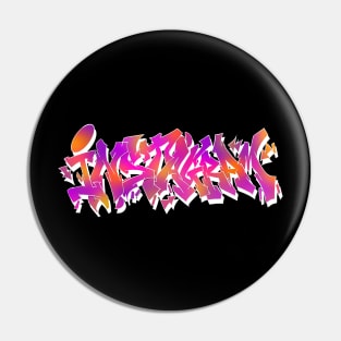 instagram graffiti Pin