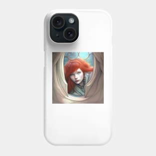 Window Gazing Phone Case