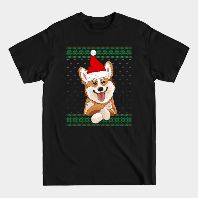 Discover Ugly Christmas Corgi - Corgi - T-Shirt