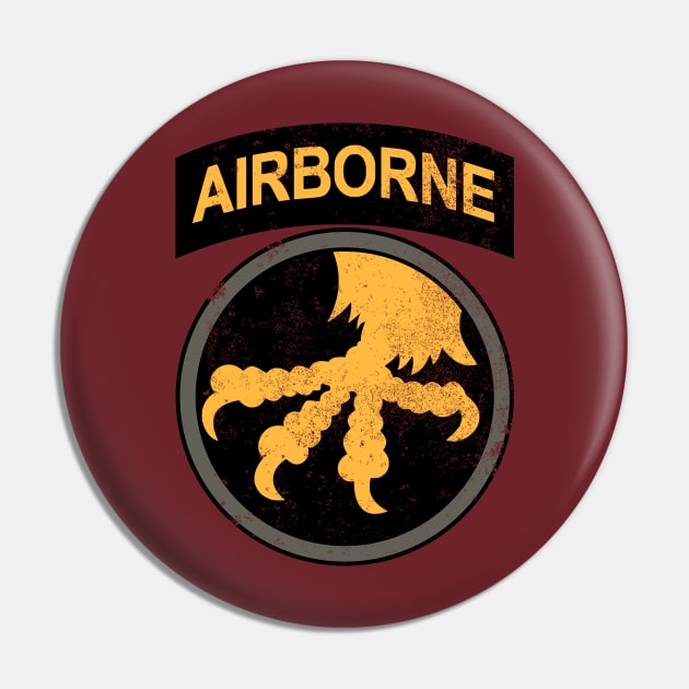 17th Airborne Division (distressed) Pin by TCP