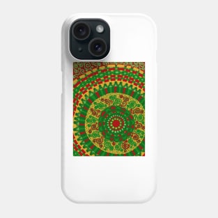 Christmas Mandala Phone Case