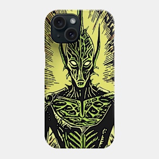 Retro Vintage Sci-Fi Comic Alien Art - Extraterrestrial Adventures Phone Case