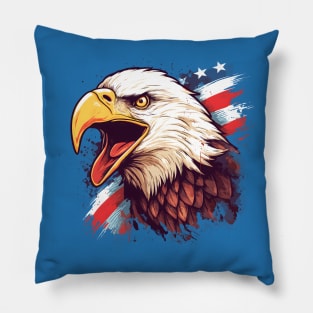 American Bald Eagle Pillow