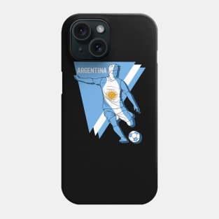 Argentina Futbol Fan Soccer Argentinian Proud Argentine Phone Case