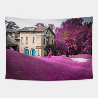 Golf course / Swiss Artwork Photography Tapestry