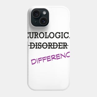 Neurological Difference- Purple Phone Case