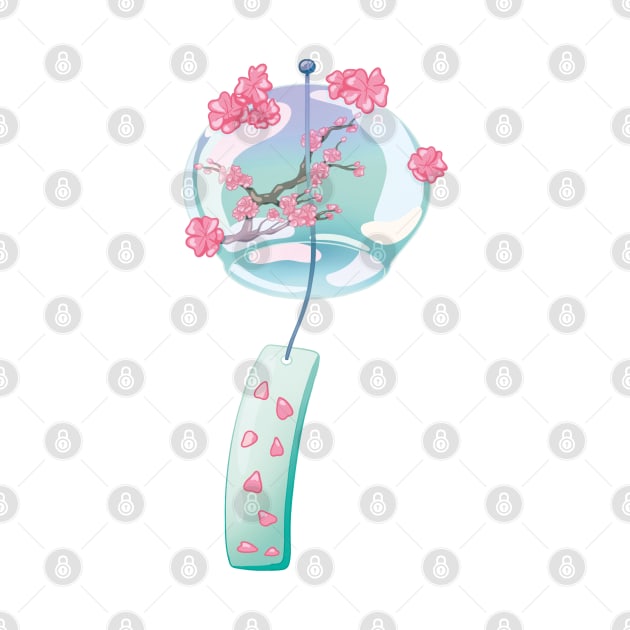 Sakura Wind Chime by smalart