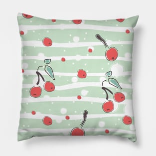 Cherry Pattern Pillow