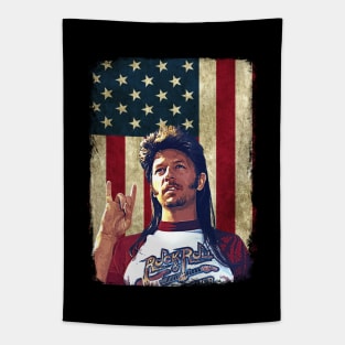 Vintage American Flag Merica Tapestry