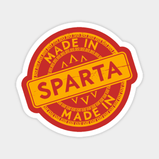 Made in Sparta Mono Magnet