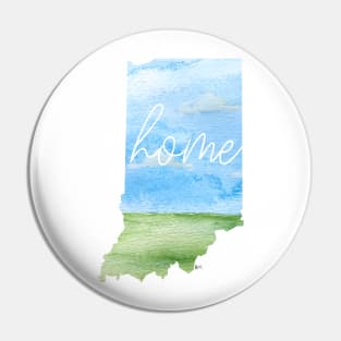 Indiana Home State Pin