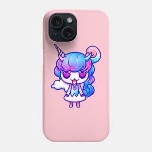 A CUTE KAWAII Unicorn Phone Case