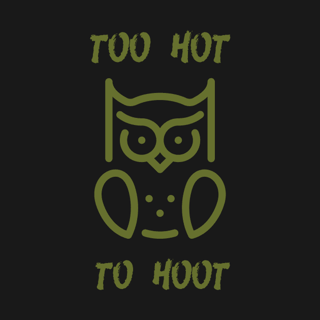 Too Hot To Hoot Palindrome by the Purple Parrott