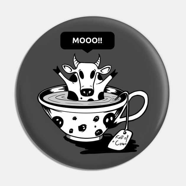 Mooo Pin by Rain Ant