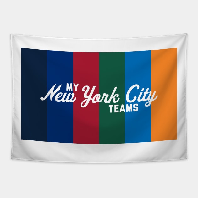 New York City Sports Tapestry by Kings83