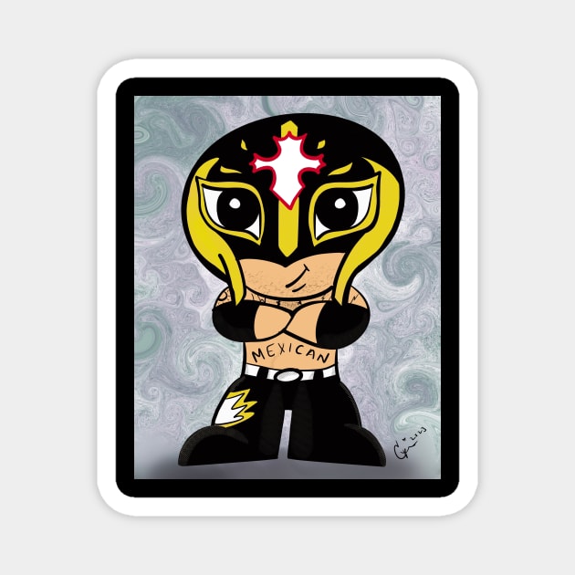 Rey Mysterio Magnet by CassiesArt