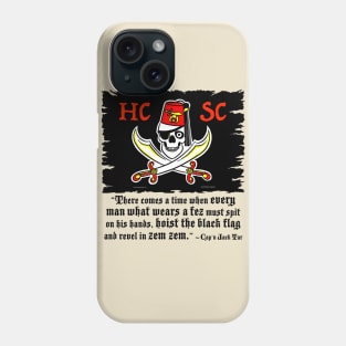 HCSC Jolly Roger & Cap'n Jack Tar Quote Phone Case