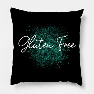 Gluten Free splash paint Pillow