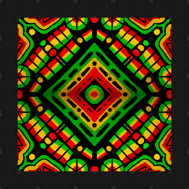 Rasta Pattern by ArtbyLaVonne