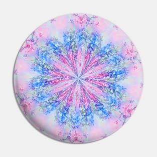 Powder Pink and Blue Pin