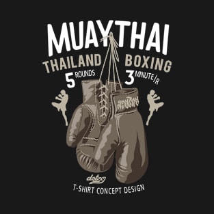 Muay Thai - Thailand Boxing(dark shirt) T-Shirt