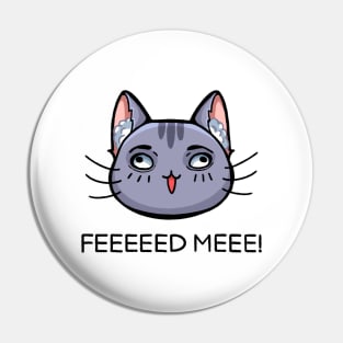 Feed me cat Pin