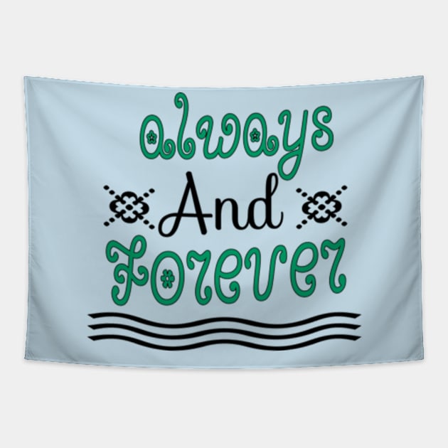 Always Forever Tapestry by Shop Ovov