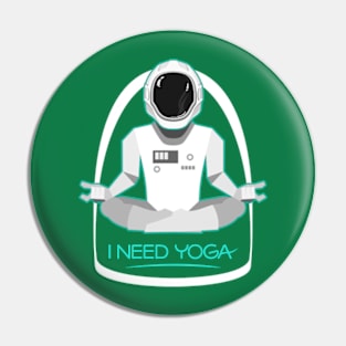 I need yoga Pin