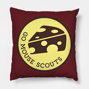 Go Mouse Scouts Logo Tee Pillow