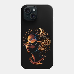 African American Woman Phone Case