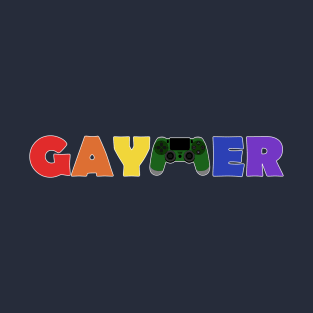 Gaymer Pride (Playstation) T-Shirt