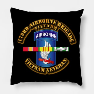 173rd Airborne Brigade w SVC Ribbons Pillow