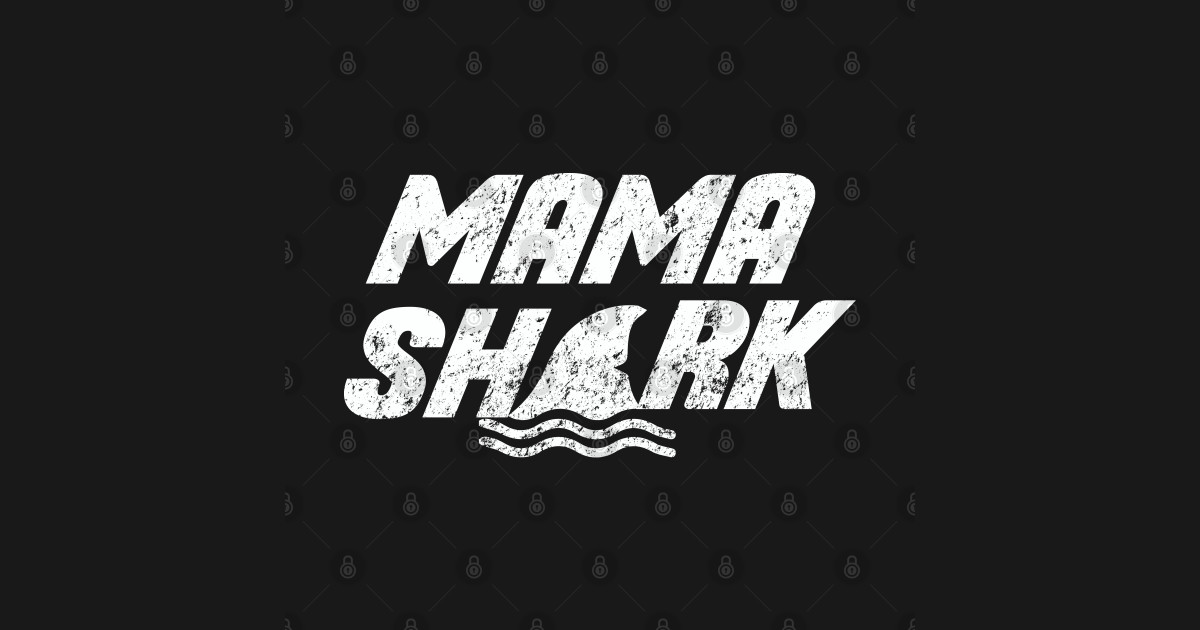 Mama - Mama Shark - Mama - Hoodie | TeePublic