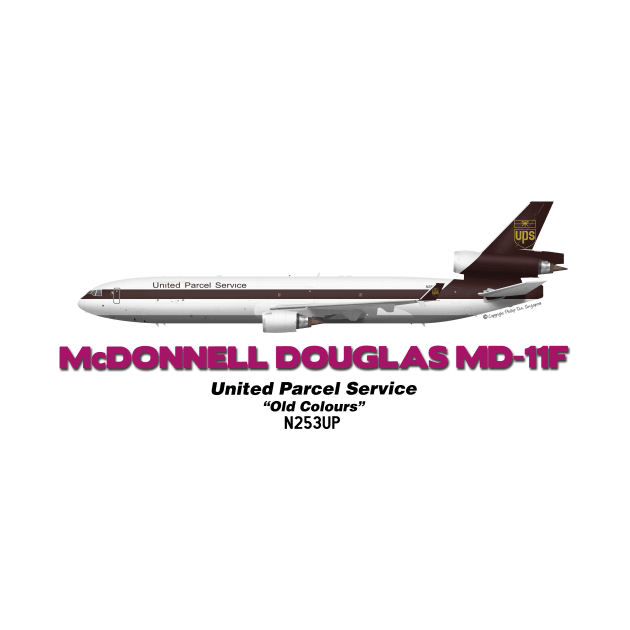 McDonnell Douglas MD-11F - United Parcel Service "Old Colours" by TheArtofFlying