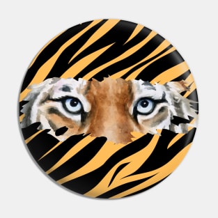 Tiger Staring Pin