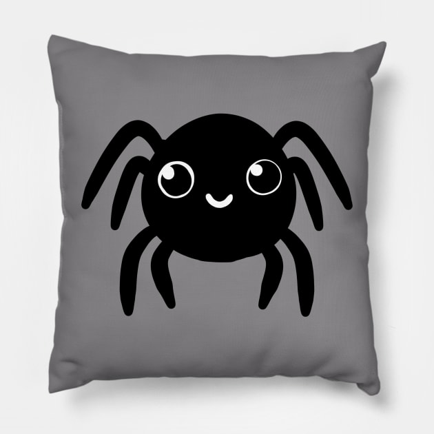 Cute Spider Pillow by PoquetoMonsta