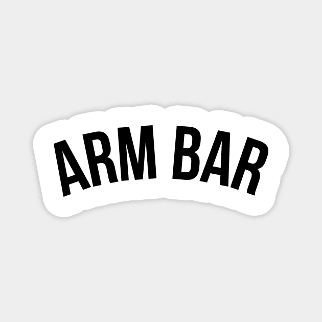 Arm Bar - Brazilian Jiu-Jitsu Magnet by Kyle O'Briant