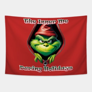 The Inner Me During Holidays Grinch Tapestry