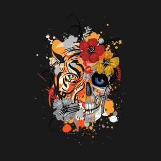 Abstract Tiger T-Shirt