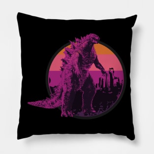 Purplezilla Pillow