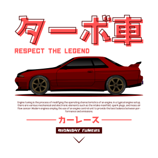 Red JDM GTR R32 Legend T-Shirt